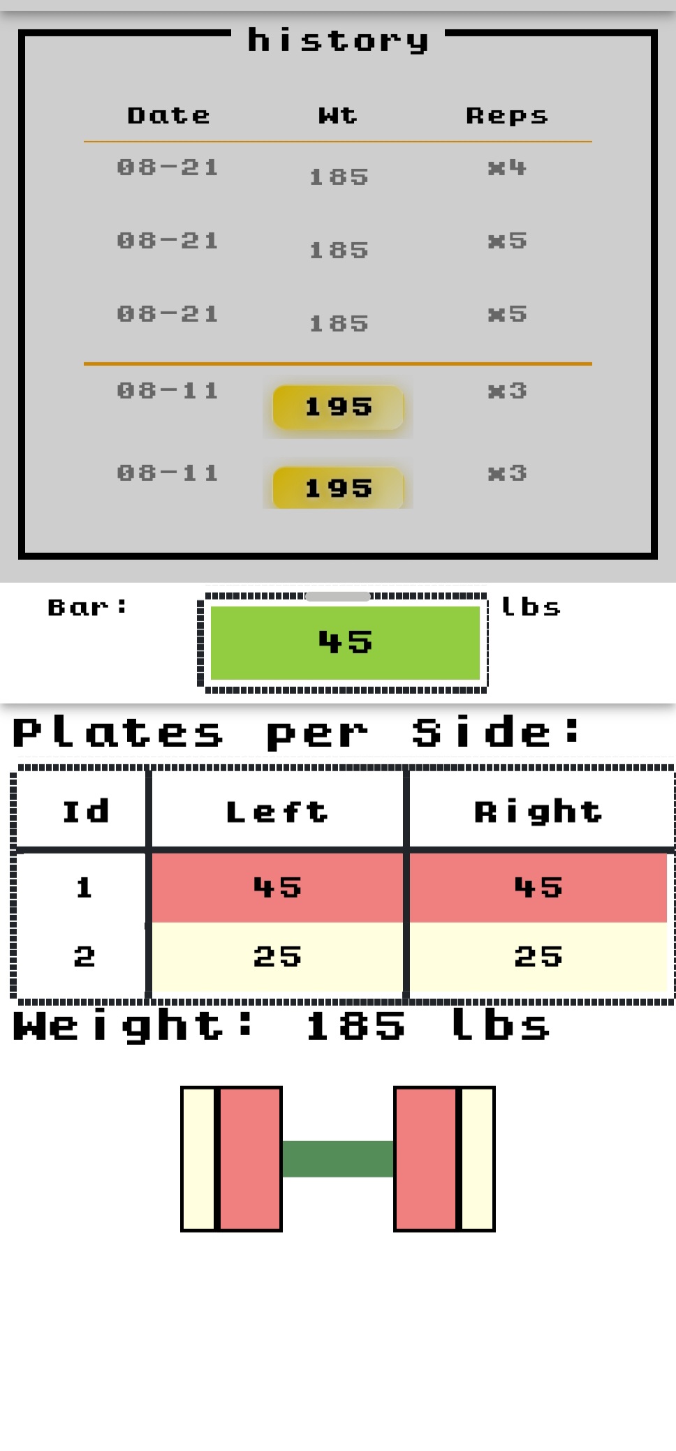 Gymcade App Screenshot 4