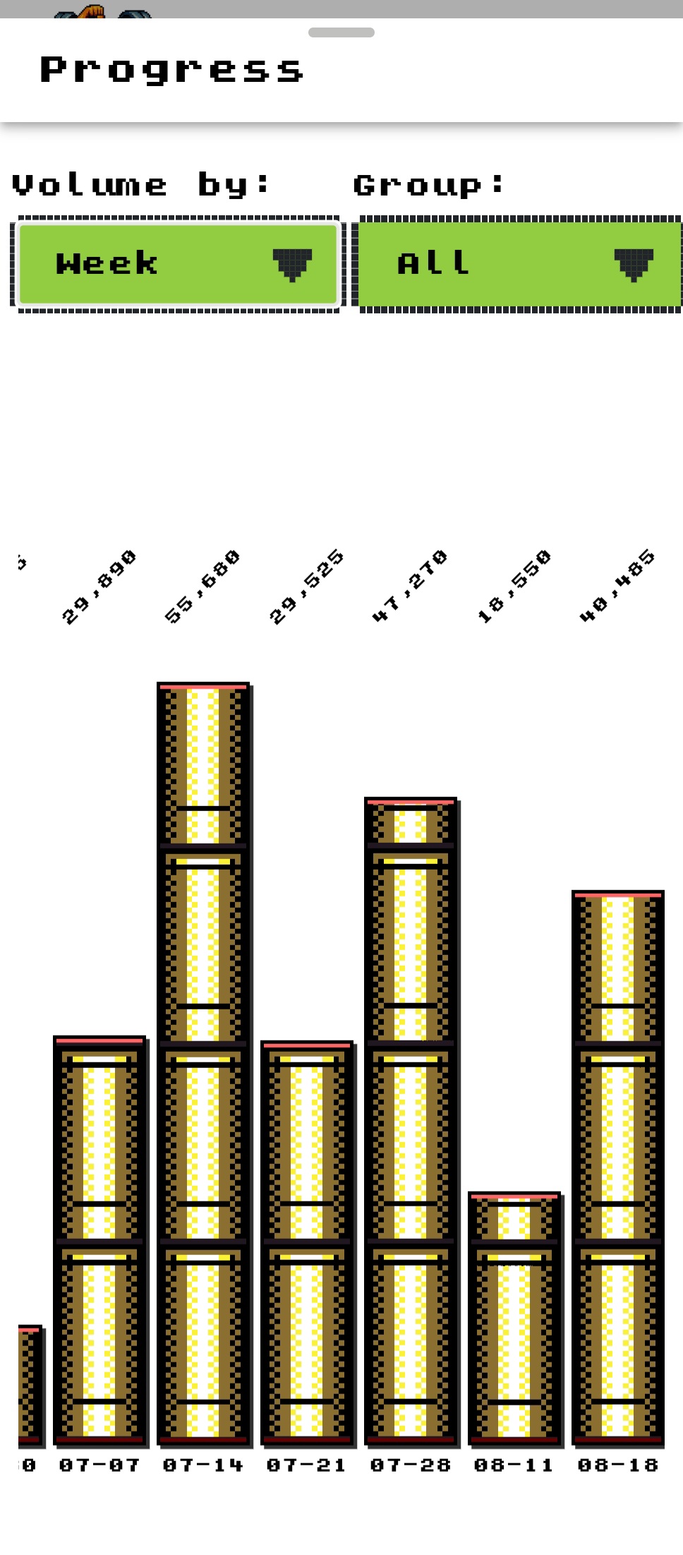 Gymcade App Screenshot 5