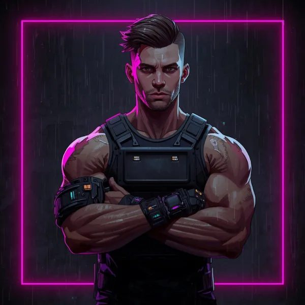 Committed tier — GUY portrait.